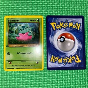 Baby Bulbasaur "I Choose You!" Custom Card